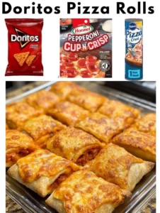 Delicious Doritos Pizza Rolls served on a plate