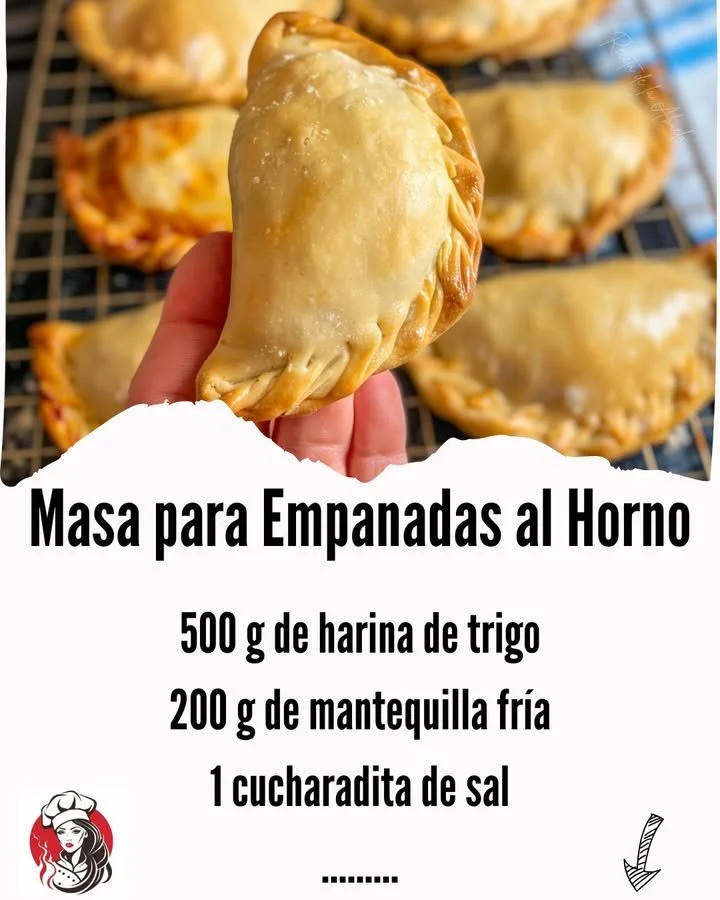 Dough preparation for baked empanadas on a floured surface