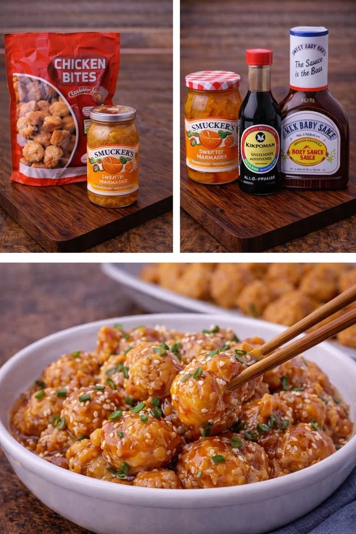 Easy 4-Ingredient Orange Chicken
