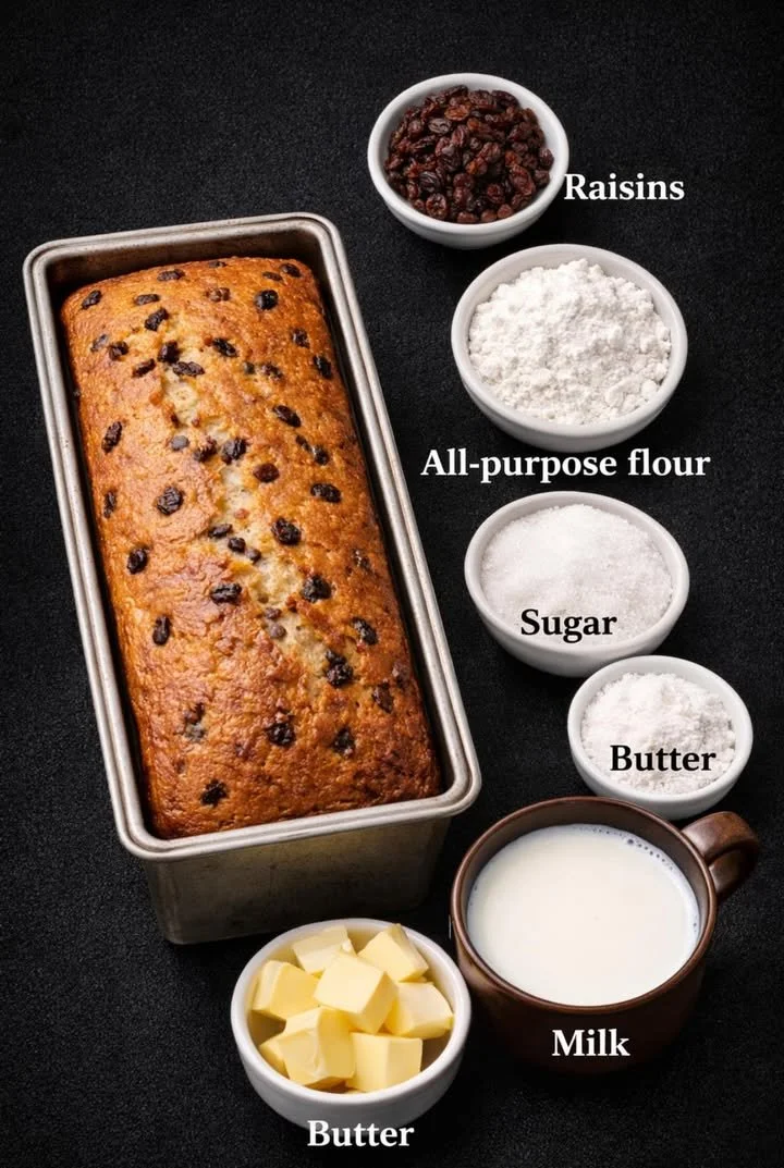 Easy Blender Raisin Bread