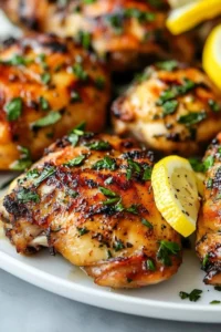 Easy chicken thigh marinade recipe for flavorful and juicy chicken