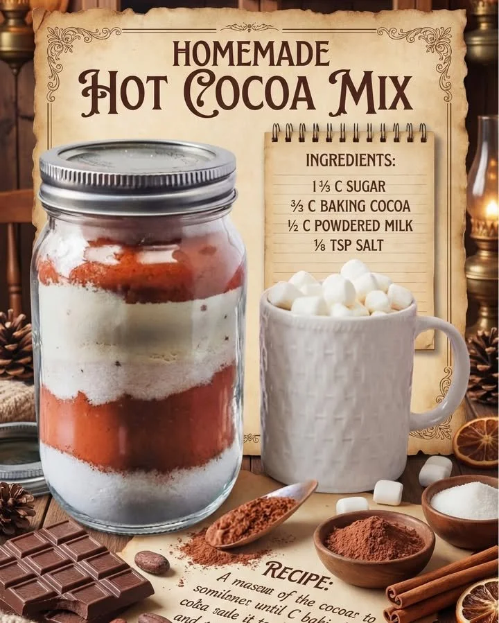 Easy Homemade Hot Chocolate Mix