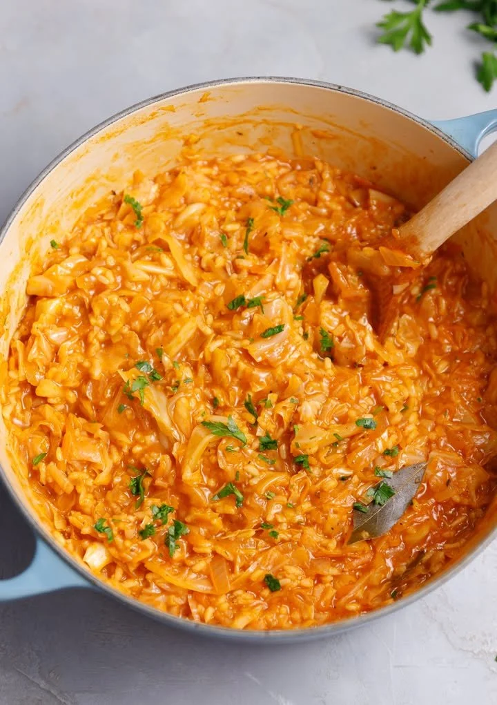 Easy One Pot Cabbage And Rice