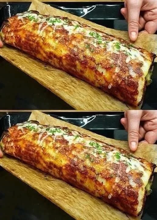 Delicious and easy potato dish served on a plate with herbs