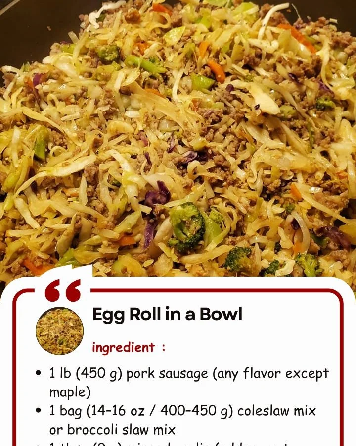 Egg Roll in a Bowl