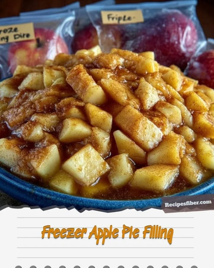 Freezer Apple Pie Filling