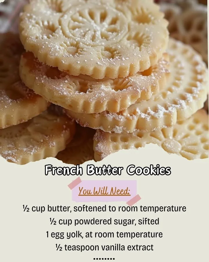 French Butter Cookies