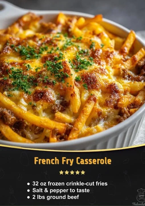 French Fry Casserole Bake