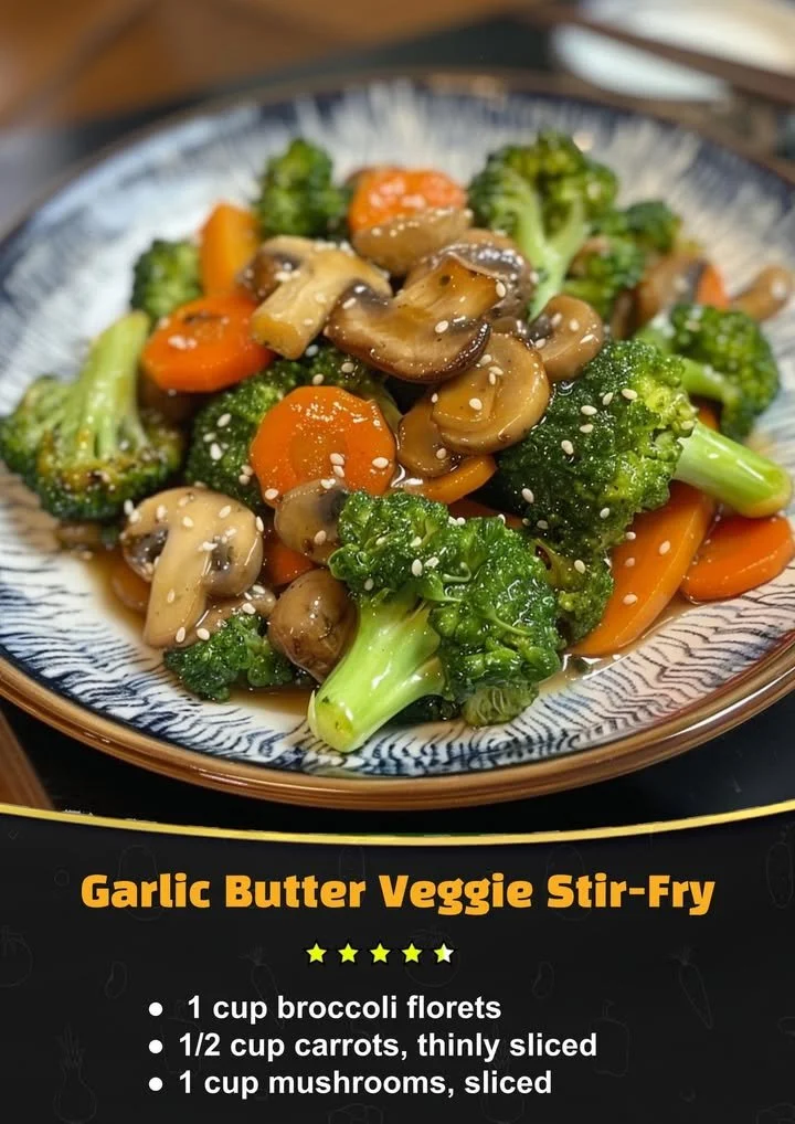 Garlic Butter Veggie Stir-Fry