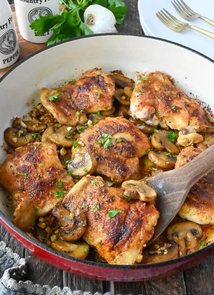 Garlic Mushroom Chicken