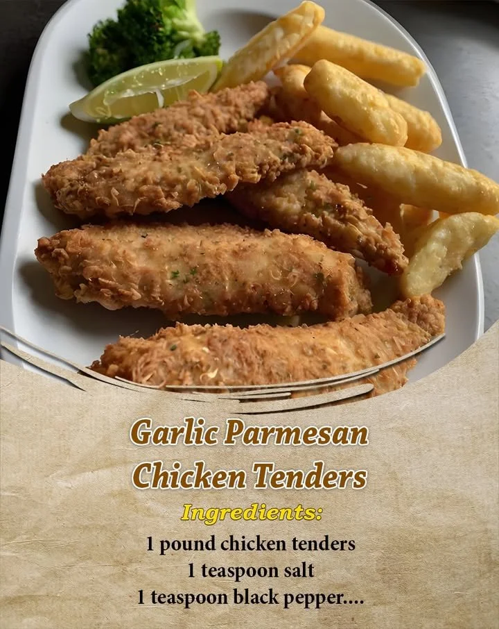 Garlic Parmesan Chicken Tenders