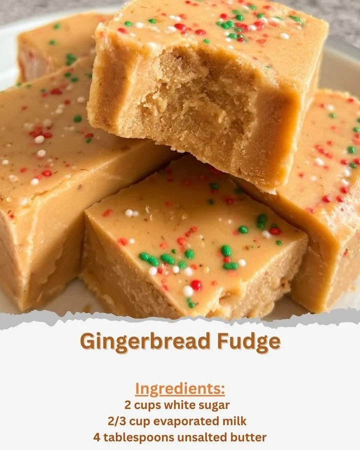 Gingerbread Fudge