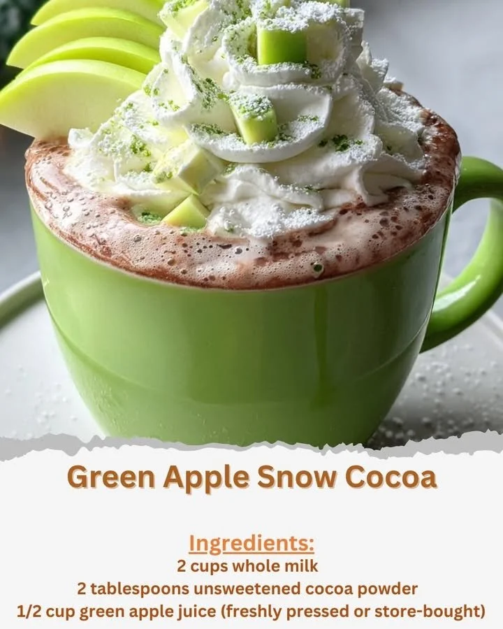 Green Apple Snow Cocoa