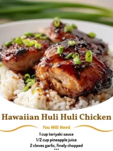 Hawaiian Turned Chicken served with fresh pineapple and veggies