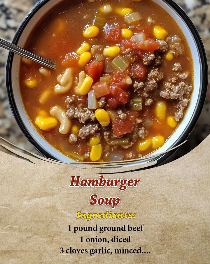 Hearty Hamburger Vegetable Soup