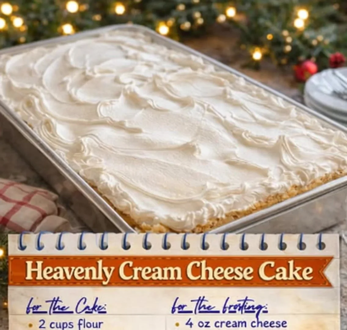 Heavenly Cream Cheese Cake