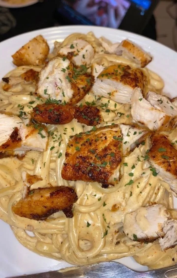 Homemade Alfredo Pasta