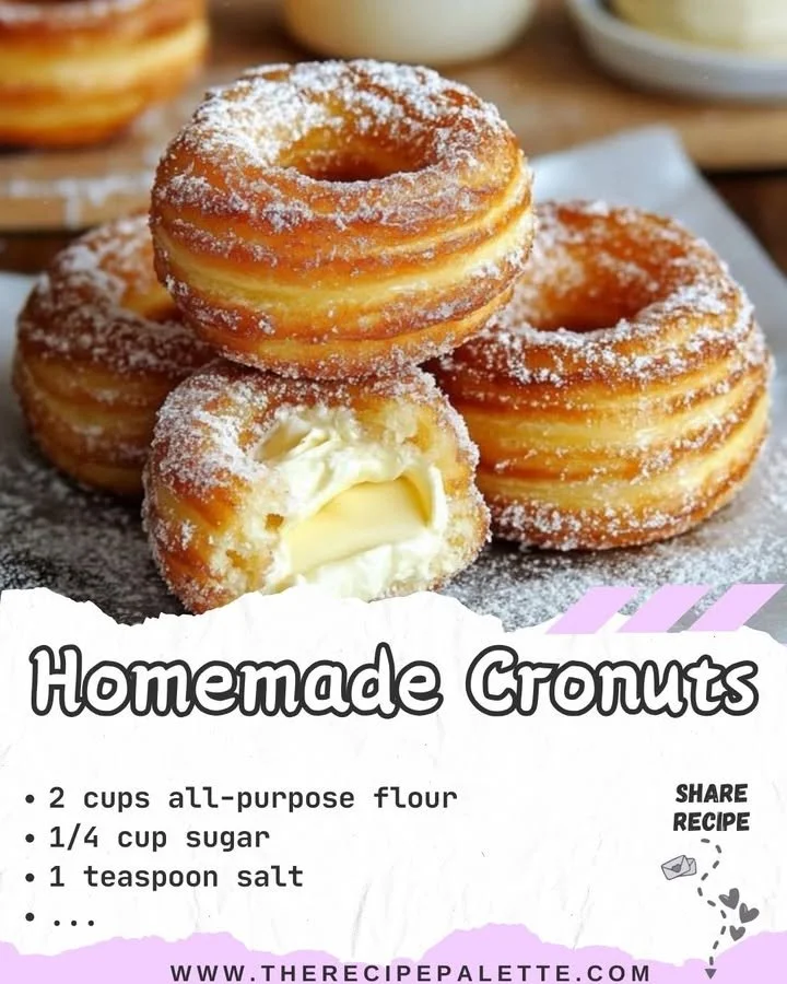 Homemade Cronuts
