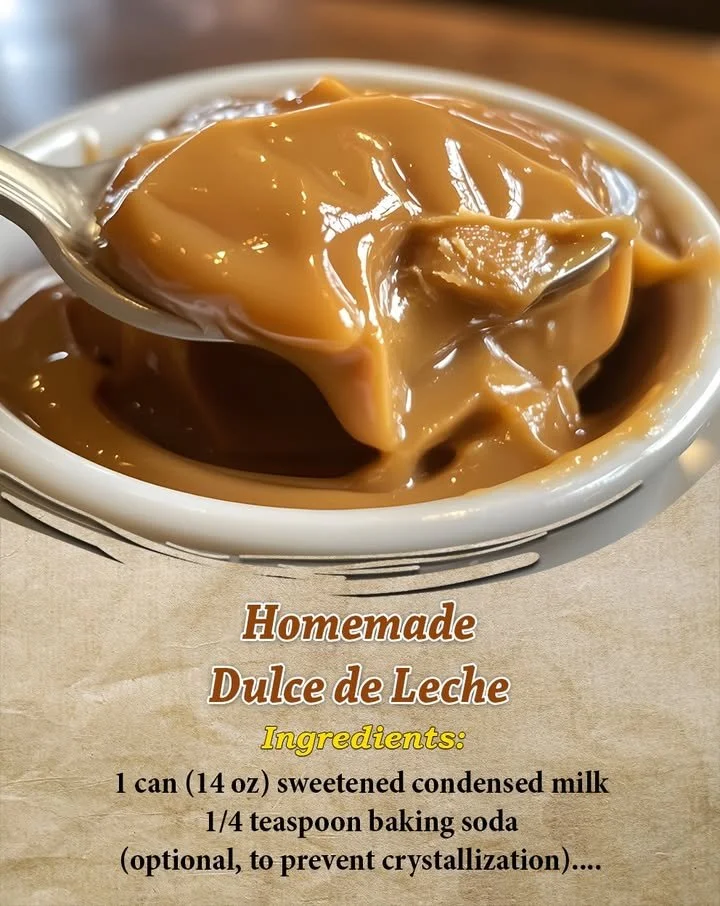 Jar of delicious homemade Dulce de Leche