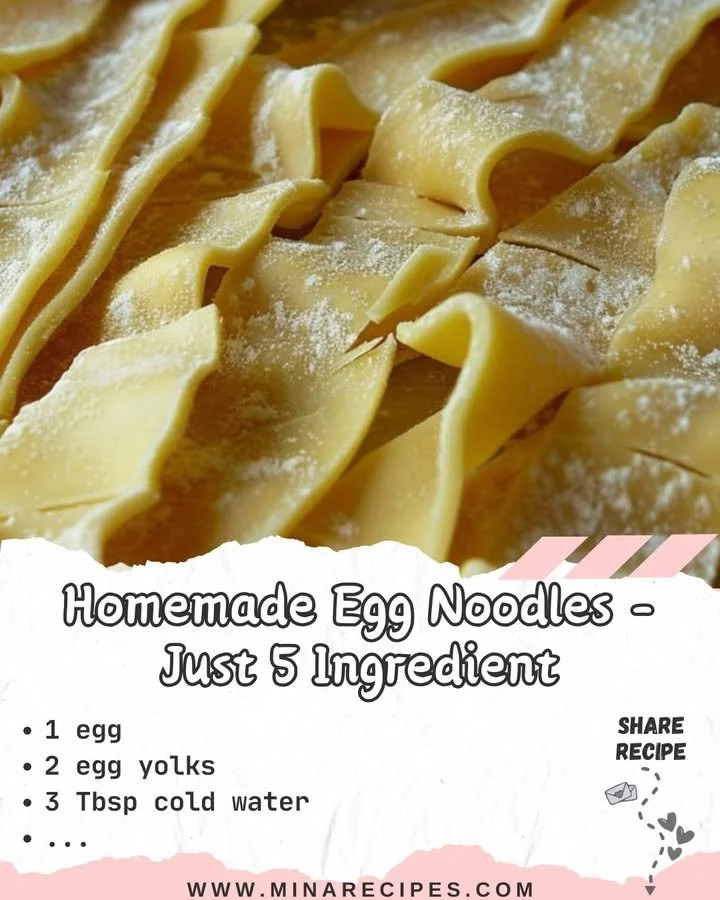 Homemade Egg Noodles