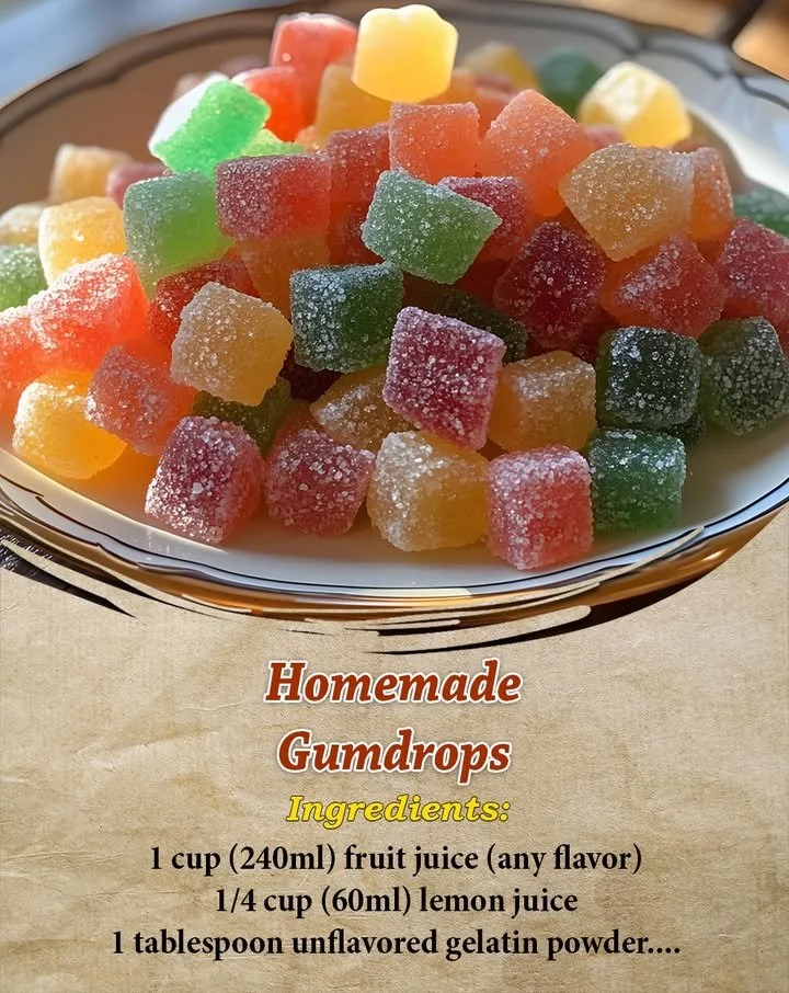 Homemade Gumdrops