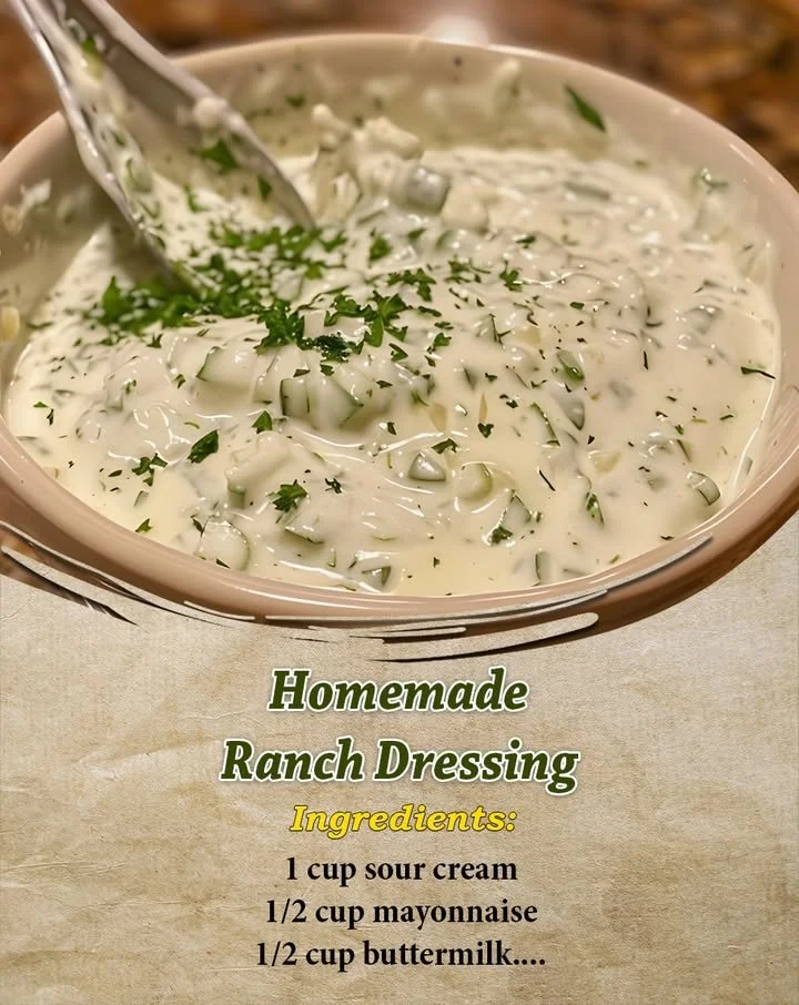 Homemade Ranch Dressing