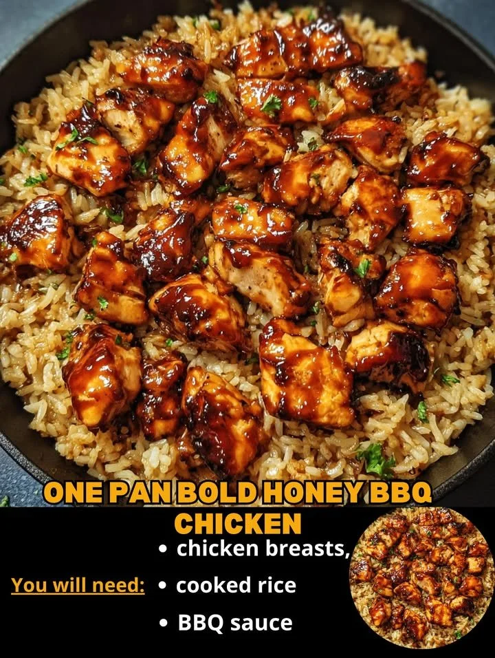 Honey BBQ Chicken Rice