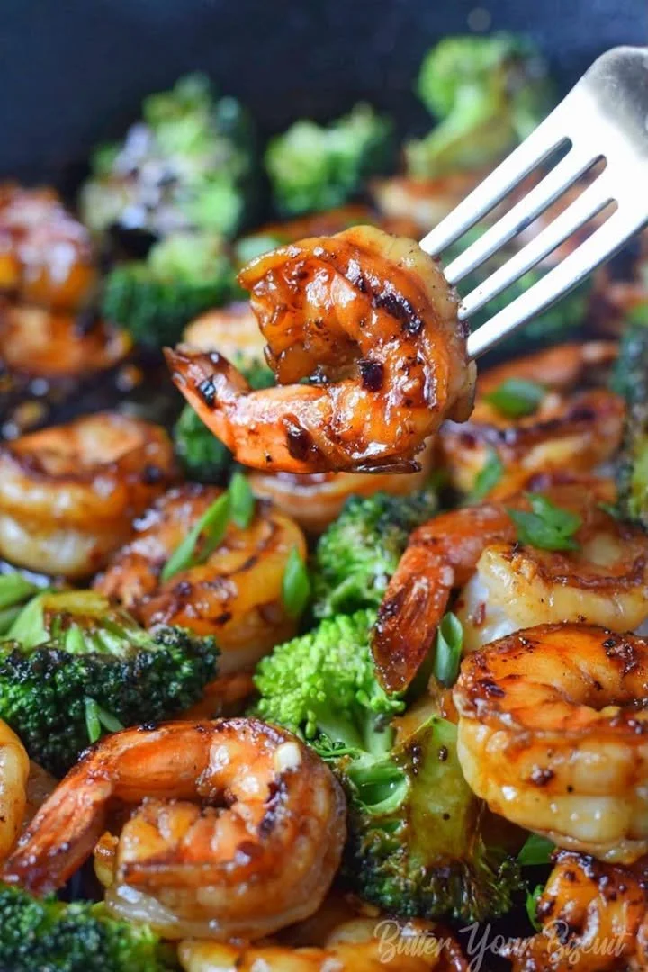 Honey Garlic Butter Shrimp