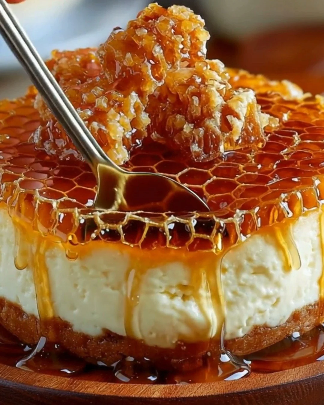 Honeycomb Cheesecake