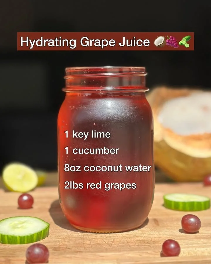 Hydrating Grape Juice