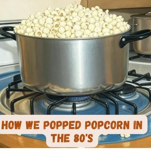 Homemade popcorn recipe reminiscent of childhood memories with mom.
