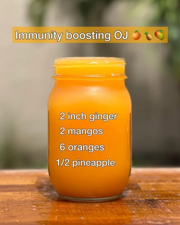 Immunity Boosting Orange Juice