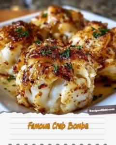 Delicious and easy-to-make crab bombs for seafood lovers