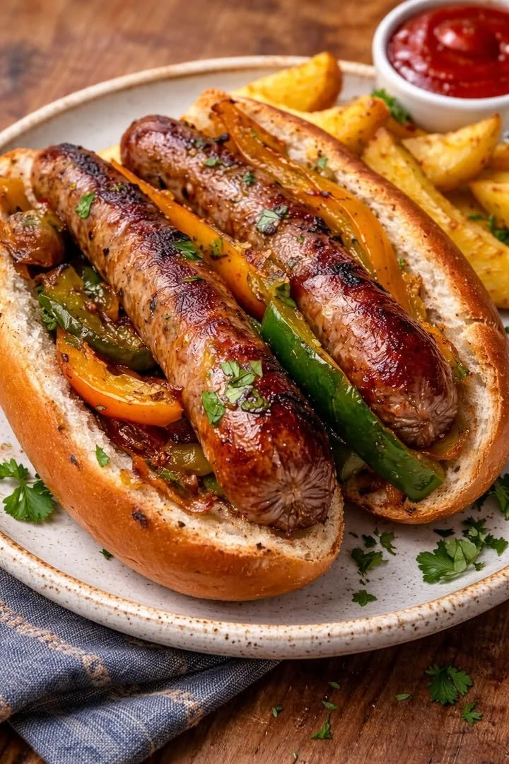 Italian Sausage with Peppers and Onions