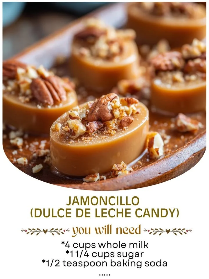 Jamoncillo (Dulce de Leche Candy)
