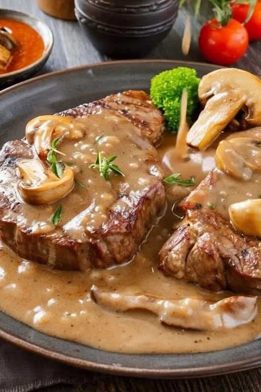 Kidney-Friendly Grilled Chicken with Mushroom Broth