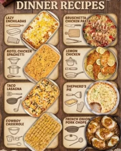 Easy lazy dinner recipes for quick weeknight meals