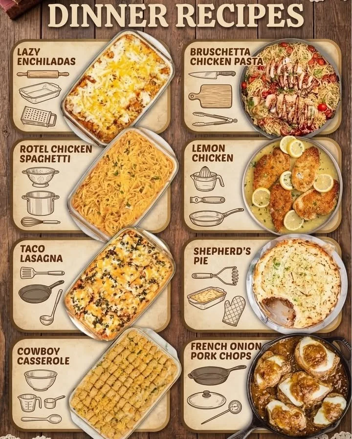 Easy lazy dinner recipes for quick weeknight meals