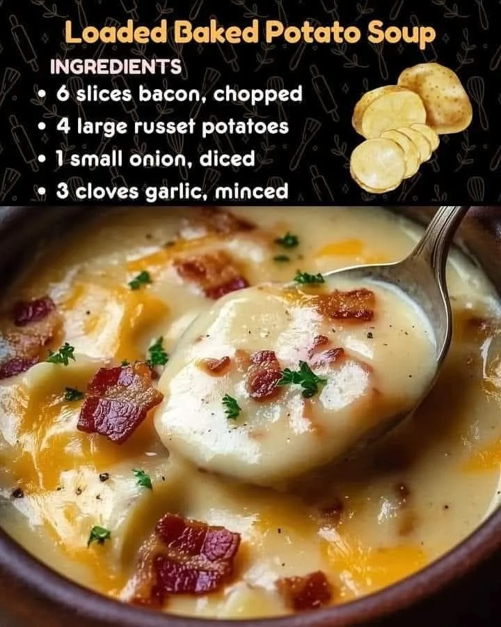 Loaded Baked Potato Soup