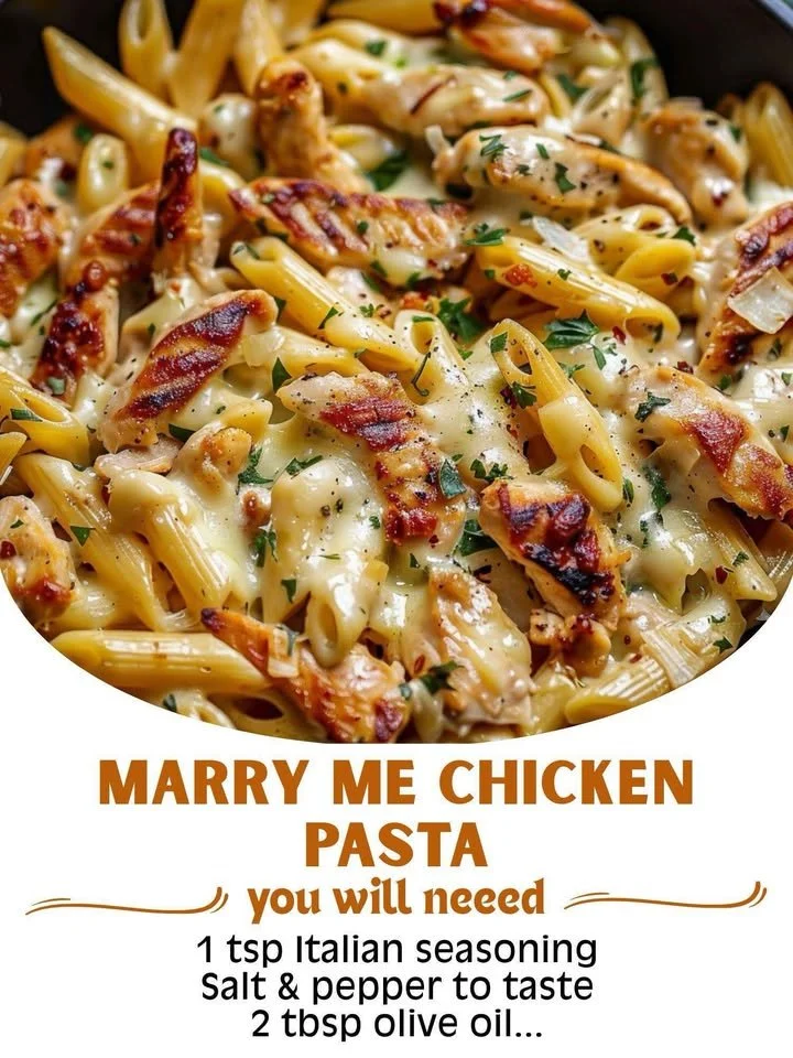 Marry Me Chicken Pasta