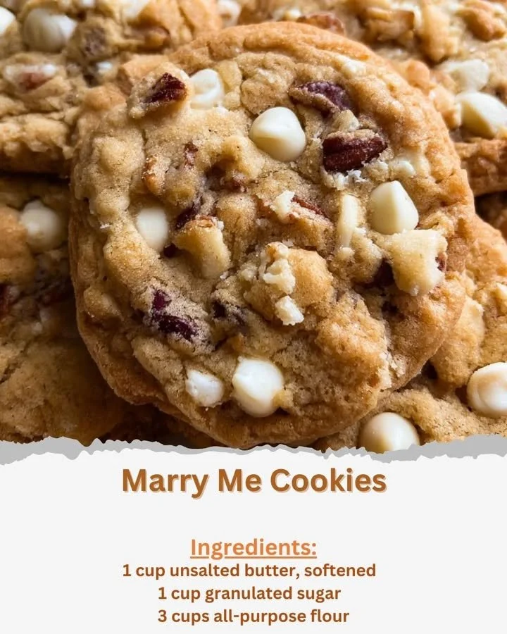 Delicious Marry Me Cookies stacked on a plate, perfect for any occasion.
