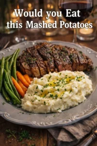 Delicious creamy mashed potatoes served in a bowl