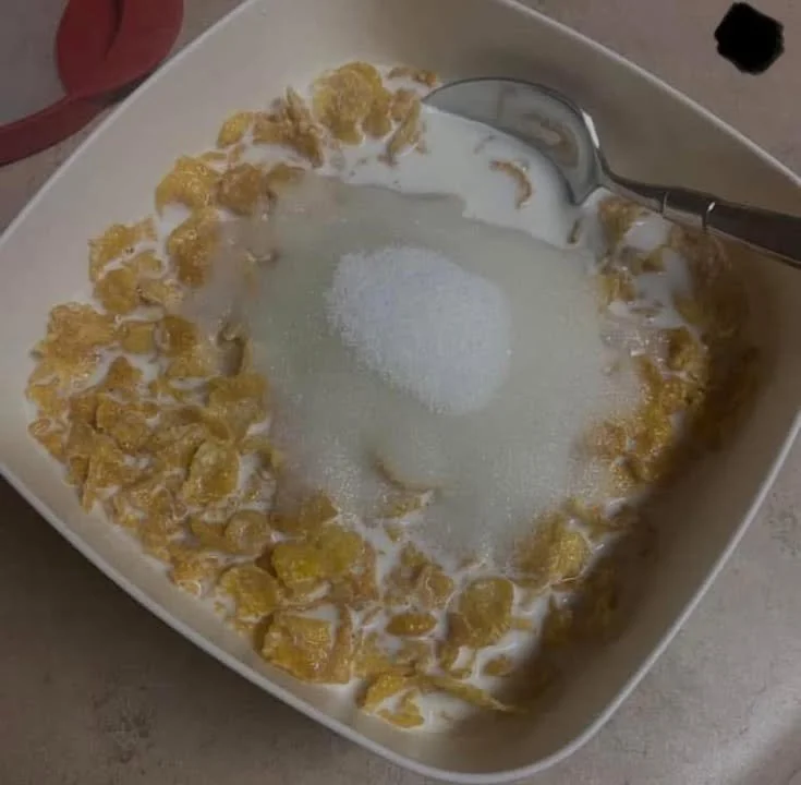 Childhood memories from the 90s - a kid laughing and crying every morning.