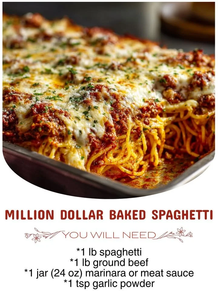 Million Dollar Baked Spaghetti