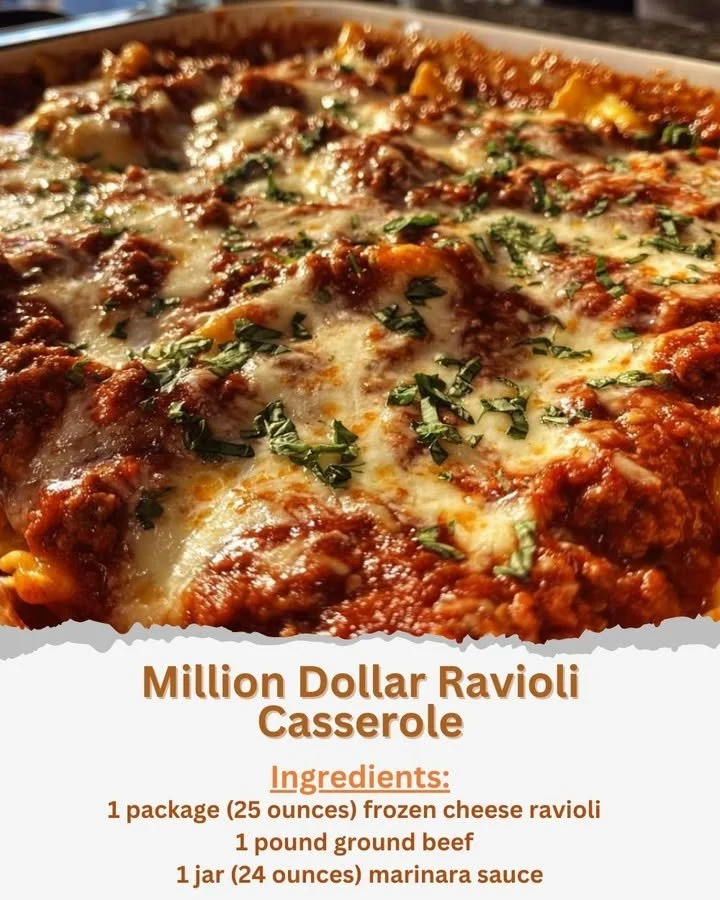 Million Dollar Ravioli Casserole