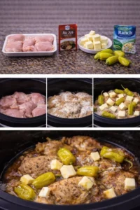 Delicious plate of Mississippi Mud Chicken served with sides