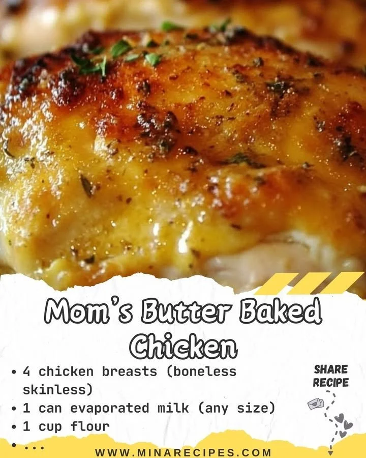 Mom’s Butter Baked Chicken