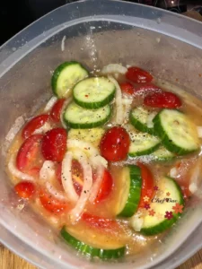 A colorful assortment of my favorite snack featuring fruits, nuts, and sweets.