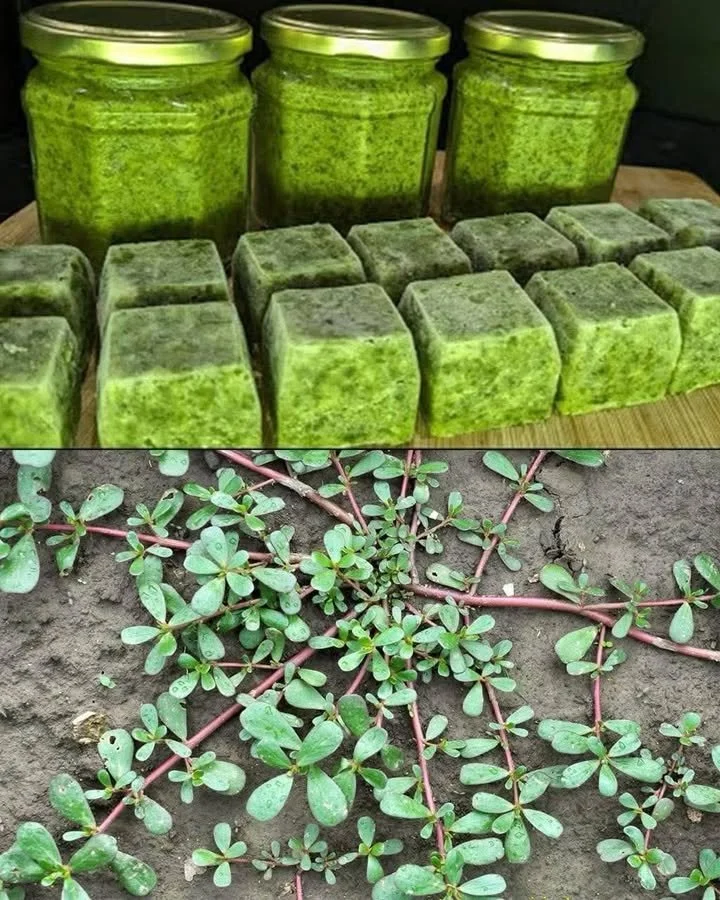A vibrant gold mine weed thriving in a garden, showcasing its unique beauty.