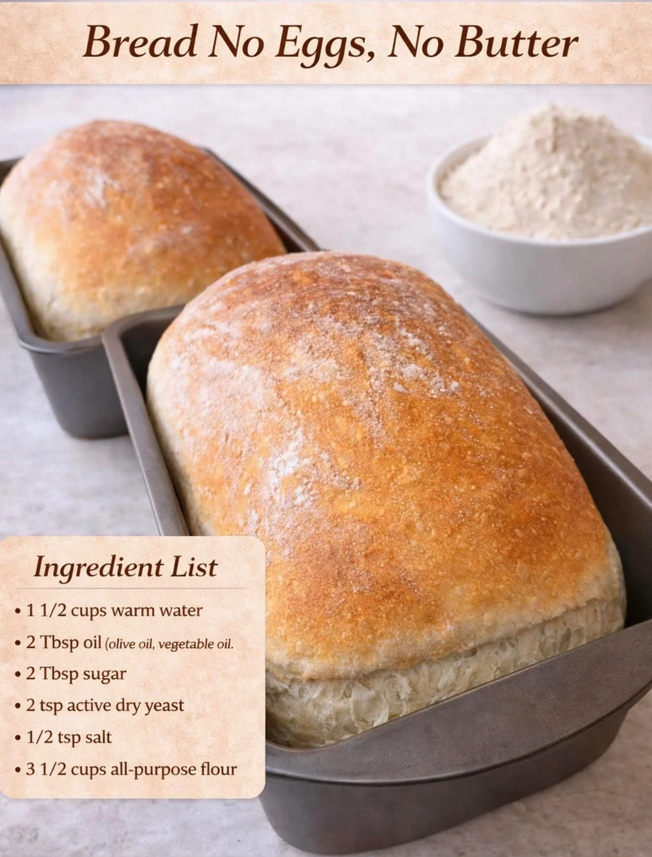 No-Knead Homemade Bread